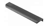 Ручка мебельная алюминиевая HEXA 320мм/360мм, черный матовый